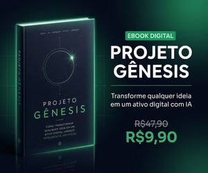 Projeto Gênesis, livro digital de R$47,90 por R$9,90